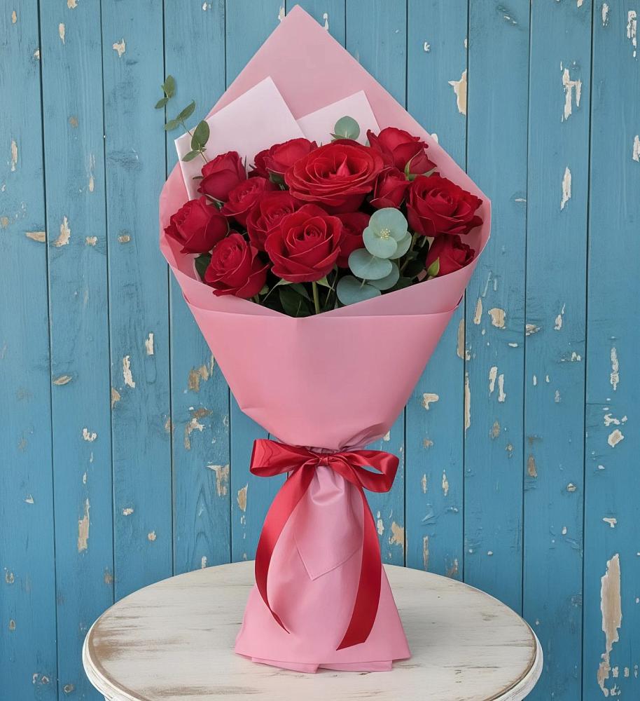 Букет цветов из: Розы в Газопроводск