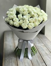 Букет 35 Белых роз в Газопроводск