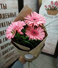 Букет цветов из:  Герберы #REPLACE_PRED# Газопроводск