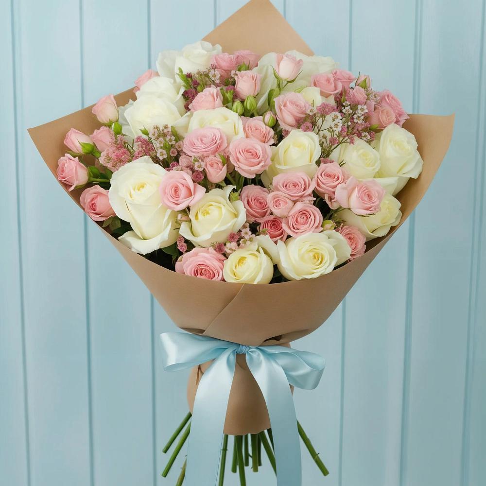 Букет цветов из: Розы в Газопроводск