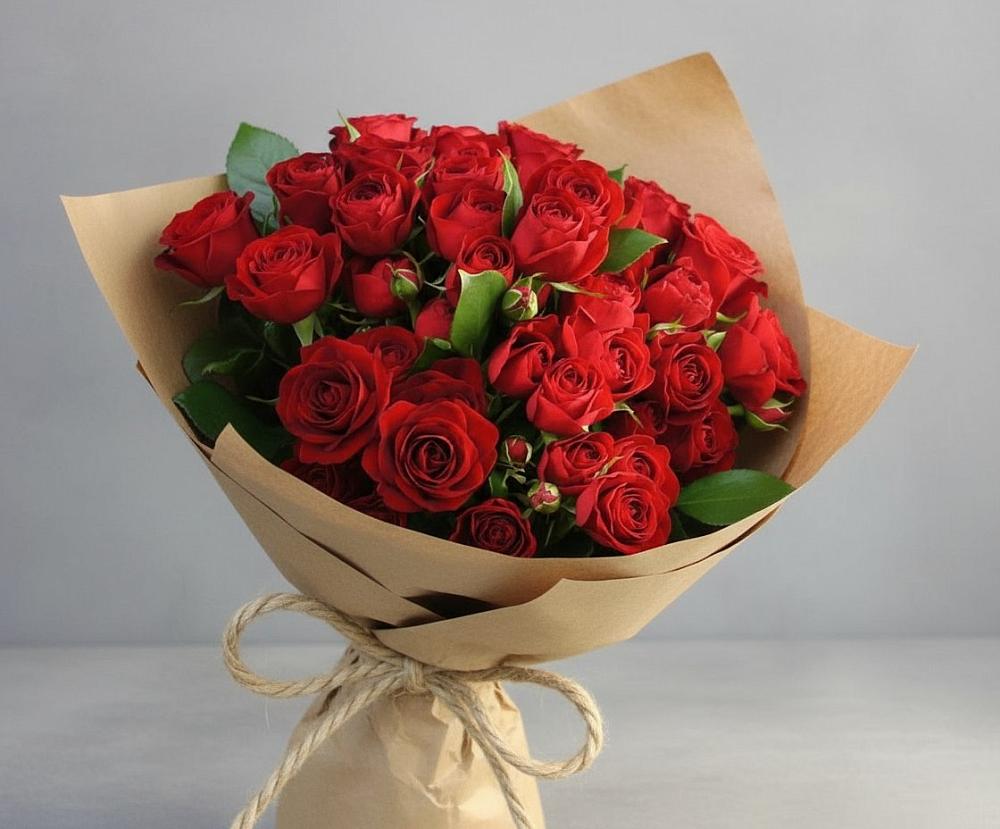 Букет Любовный роман в Газопроводск