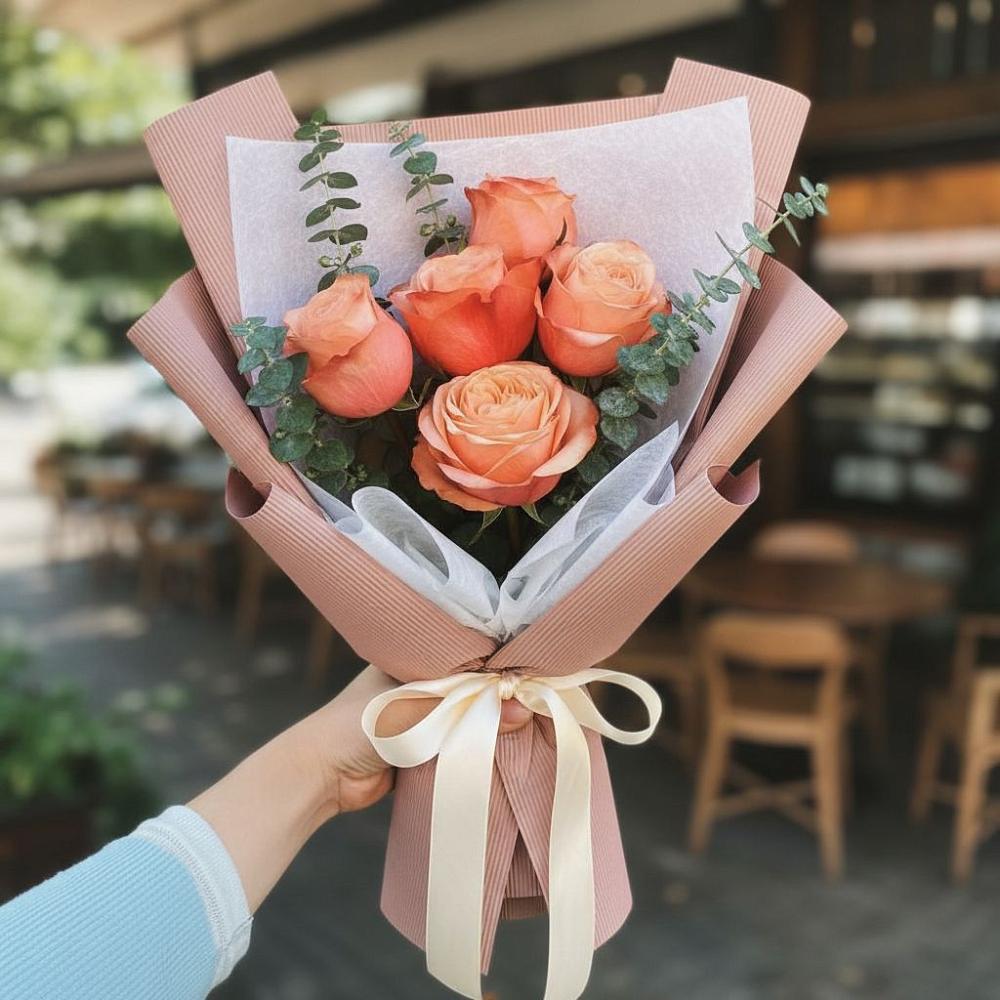 Букет цветов из: Розы в Газопроводск