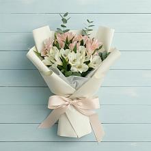 Букет цветов из:  Альстромерии в Газопроводск