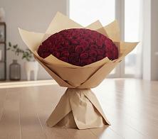 Букет 101 Красная роза #REPLACE_PRED# Газопроводск