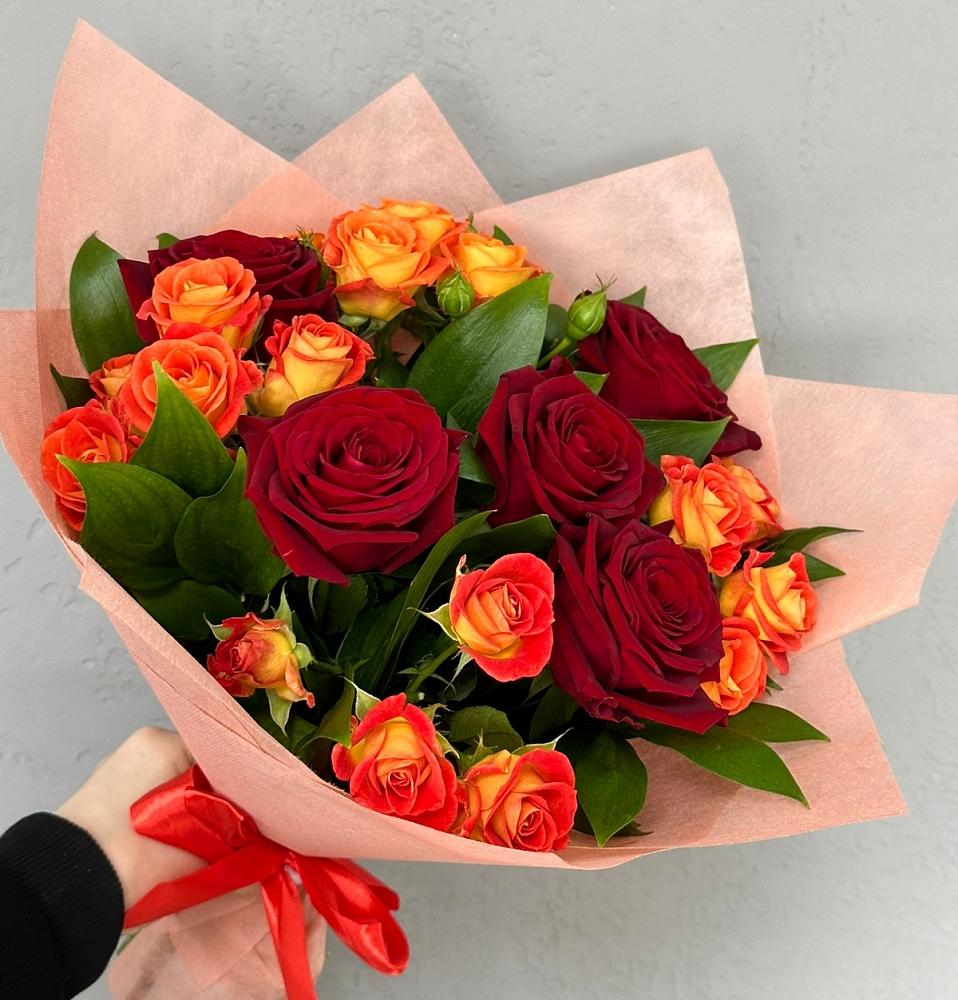 Букет Любовь и восторг в Газопроводск