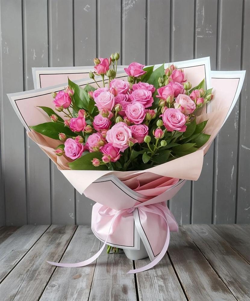 Букет Розовый кустик в Газопроводск