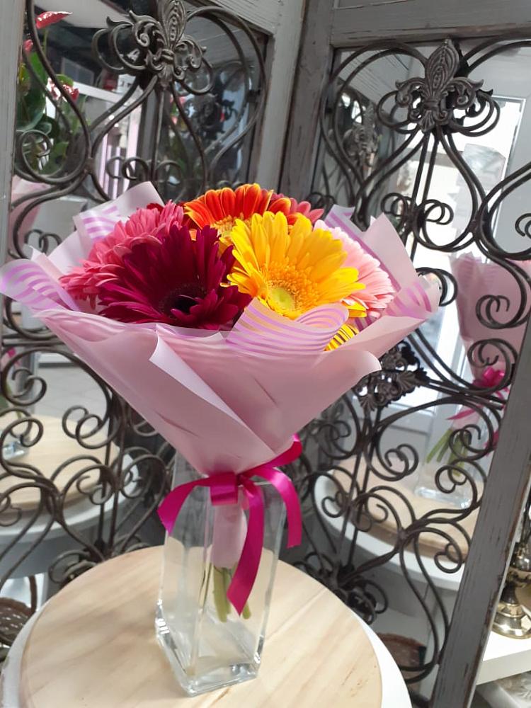 Букет цветов из: Герберы в Газопроводск