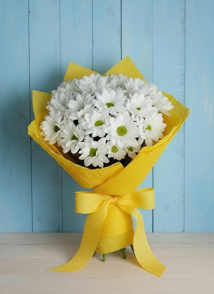 Букет цветов из: Хризантемы в Газопроводск