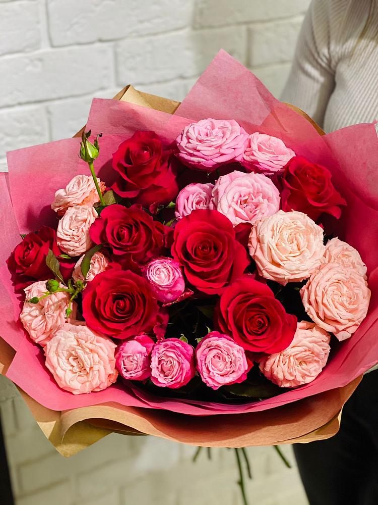Букет цветов из: Розы в Газопроводск
