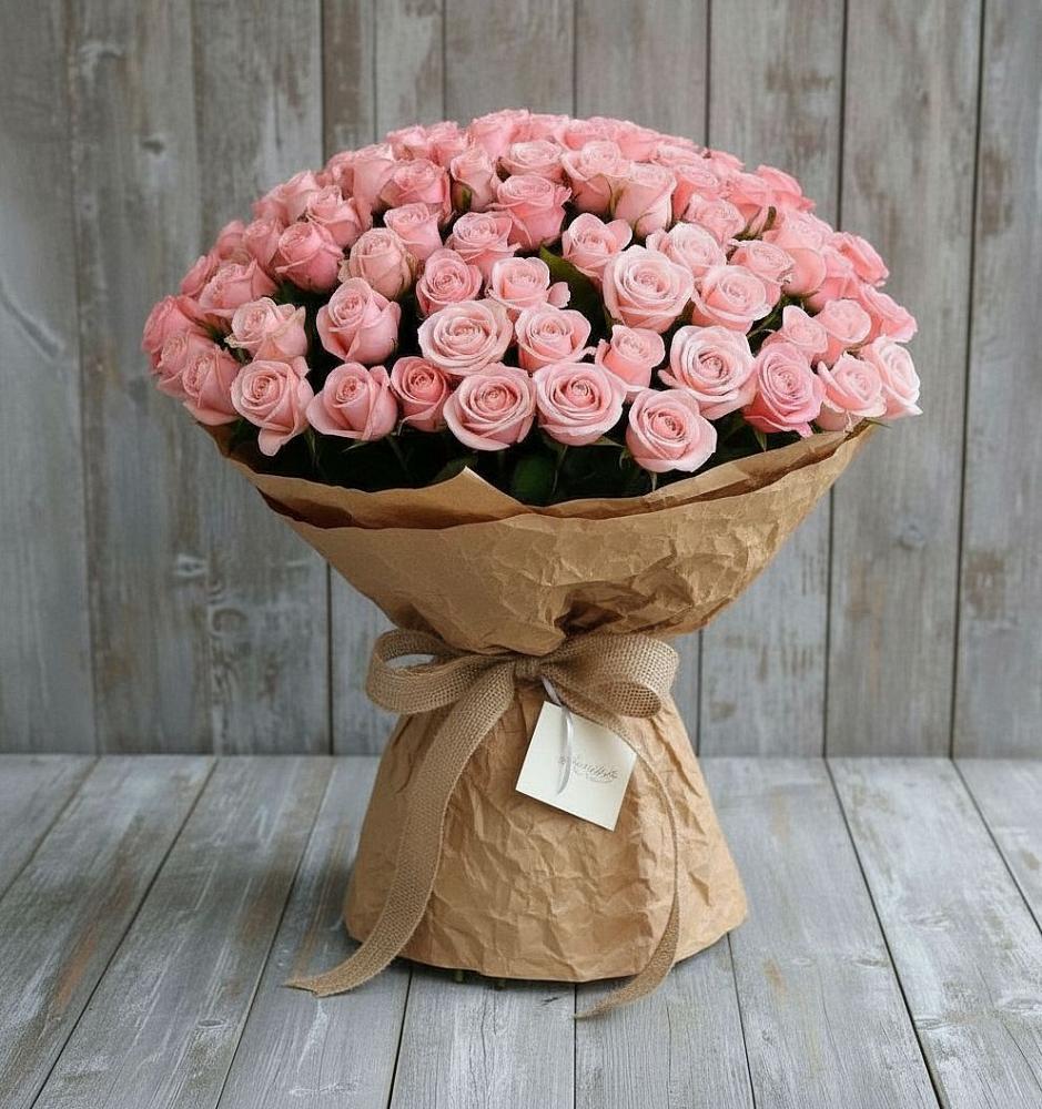 Букет 151 Роза Роуз в Газопроводск