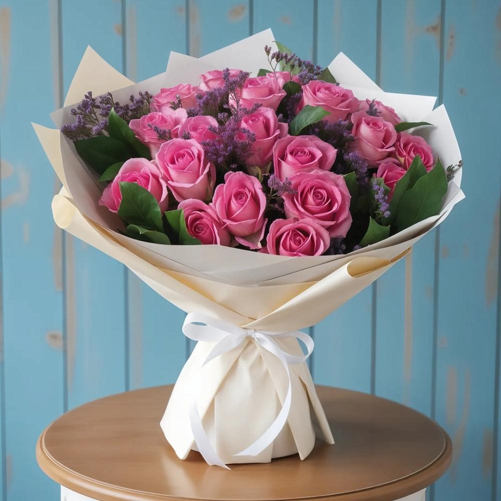 Букет цветов из: Розы в Газопроводск