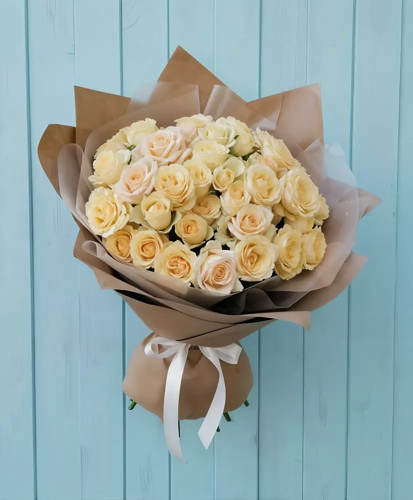 Букет Кремовое облако в Газопроводск