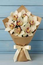 Букет цветов из:  Орхидеи и Розы в Газопроводск